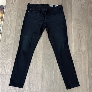 Ag Adriano Goldschmied Black Skinny Jeans